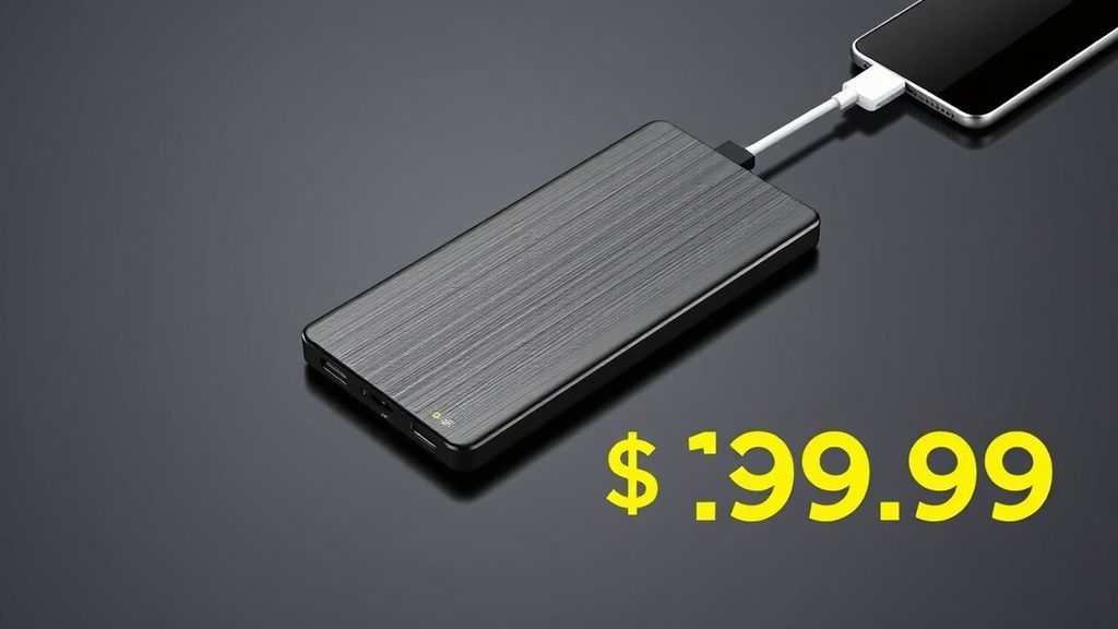 Baseus Blade 20,000mAh 100W超薄移动电源史低价39.99美元